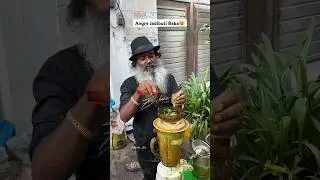 18 Jadibuti wale Angry Baba ka Juice🤯 #shorts #healthyjuice #indianstreetfood