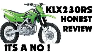 KLX 230RS honest listo review bike and trail test