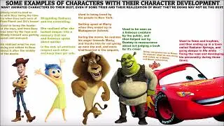 Examples of Character Development. (Example Picture)