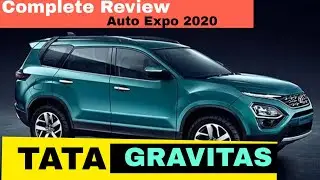Tata Gravitas - 7 Seater Harrier Showcased | Space, Features, Interior and Exterior | Auto Expo 2020
