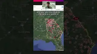 Why Georgia is one of the best states to buy land in #shorts