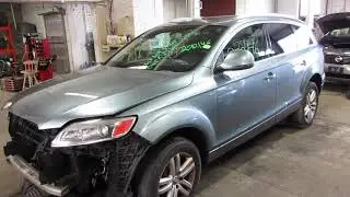 Parting out a 2007 Audi Q7 parts car - 200146 - Tom's Foreign Auto Parts