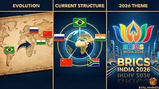 BRICS 2026 Explained: Evolution, New Members & India&rsquo;s Masterplan |RELEVANCE |UPSC | IR |UPPSC |PSIR