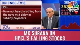 MK Surana - MD And Chairman Of HPCL Talks About The Falling Stocks | Bazaar Corporate Radar
