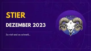 STIER 3D&5D - ZU VIEL UND ZU SCHNELL #transformation #Stier #dezember2023 #energy #bewusstsein