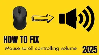 How to Fix Scroll wheel Changing volume in pc