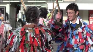 Coventry Morris Men (1) in Broadgate Coventry