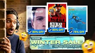 Steam Winter Sale 2025 Is LIVE! 🔥 | Best AAA Games You Should Buy Now | Upto 90% Off 😱