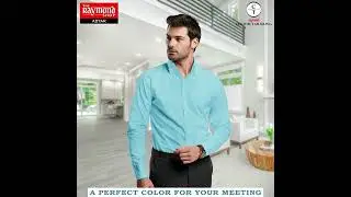 Raymond  shirts a perfect color for your meeting |  Raymond Mens Shirts