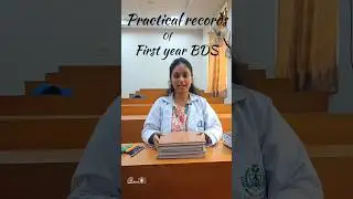 Types of practical records| First year BDS| Kalinga institute of dental sciences, Bhubaneswar|