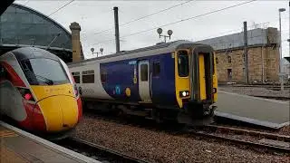 Trains at Newcastle Central Station on Saturday 17th January 2026