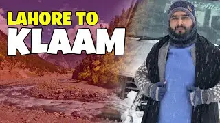 Lahore to  kalam 25:1:2026 Live snow fall part 1