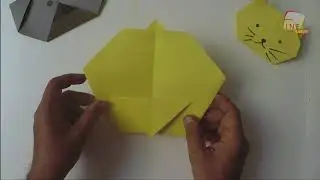 How to fold an origami chick face । origami for beginners । less than 5 minutes origami