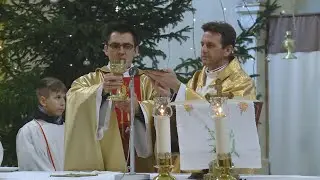 Karácsonyi éjféli mise a sátoraljaújhelyi Szent István király templomban
