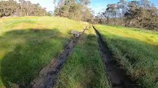 The ground was so sodden with water you could feel it moving underfoot.