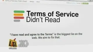 What's the Deal: Did you really read the Terms of Service contract?