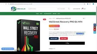 WallStreet Recovery PRO EA MT4 | Forex EA with Advanced Risk Control, News Filter
