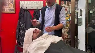 VIDA BARBER  |  24&euro; traditional beard ritual ASMR #barcelona