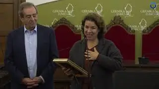 Gernika-Lumoko Udalak harrera egin eban Urriko Azken Astelehenean.