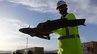 Close up Hand Launch Sensefly Ebee X