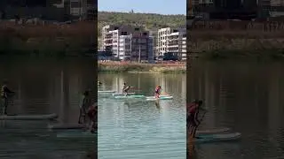 Заезд на дистанцию 500 м с поворотами