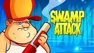 Прохождение Swamp Attack  4 часть Победа боса бобров #swampattack #игра #видеоигры