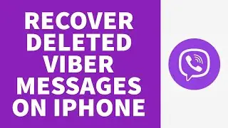 How To Recover Deleted Viber Messages iPhone (2022) | Restore Delete Viber Chats, Photos & Videos