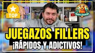TOP 10 MEJORES JUEGOS DE MESA FILLERS | LIGEROS, RÁPIDOS Y ADICTIVOS