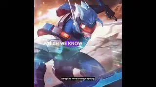 SABER the cyborg killer #mlbb #landofdawn #mobilelegends #savage  #epic #funkid