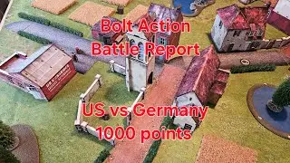 US vs Germany, Bolt Action Battle Report E04