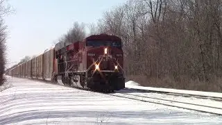 Detour! | CP Trains 112 & 700 at Bedell | February 21st, 2020