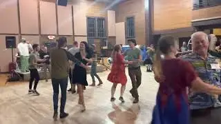 Deb Shebish joins the Cosmic Otters for a few tunes at the Warren Wilson Dance