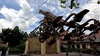 H&ouml;henflug | Onride/POV 4K | Erlebnispark Tripsdrill | Gerstlauer Skyfly