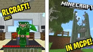 RLCRAFT MODS FOR MINECRAFT PE | Addon (1.16+)