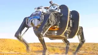 Самый большой четвероногий робот создан в Китае
