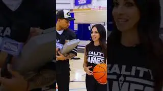 Reality TV stars shows off athletic skills!! #shorts #realitytv #realitygames