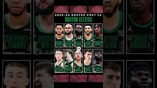 BOSTON CELTICS 2025-26 ROSTER POST FREE AGENCY😱