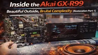 Inside the Akai GX-R99 | Beautiful Outside, Brutal Complexity (Restoration Part 1)
