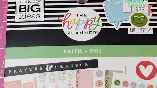 Happy Planner Faith Sticker Book Flip Through #faith #faithstickerbook #stickerbookflip