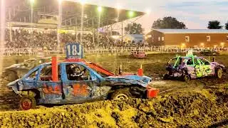 Mod compact demolition derby California mo 8/9/2025