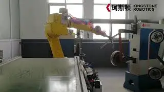 Aluminum Chair Base Robot Grinding Polishing