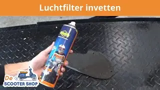 Luchtfilterelement invetten met Action Fluid van Putoline | Montagevideo - De Scooter Shop