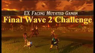 Hyrule Warriors: AOC - EX Facing Mutated Ganon (Wave 2: final challenge!)