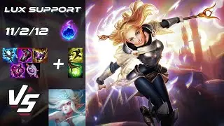 SUPPORT Lux vs Janna - EU Challenger Patch 25.23