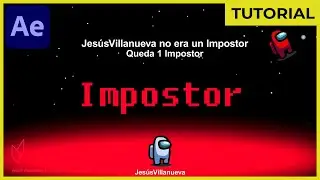 ¡CREA Animaciones de AMONG US! 🚀 || Tutorial - After Effects