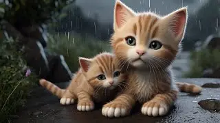 Katzen | K&auml;tzchen | Niedlich s&uuml;&szlig; und verspielte Tierbilder AI KI #kitten #katze