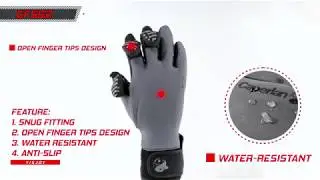 Yisjoy  UV Sun Fishing Gloves
