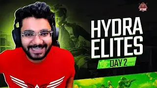 🔴BGMI LIVE! - H¥DRA ELITES DAY #2! 😎#REBORNHYDRA🤩|| H¥DRA | Alpha!