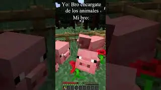 el cerdo: 🐷☠️ #minecraft #viral #shorts #minecraftmemes #memes #tendencias #parati #luferbmc #xd