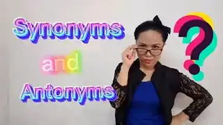 Synonyms and Antonyms | Hot-Cold| Cold-Chilly